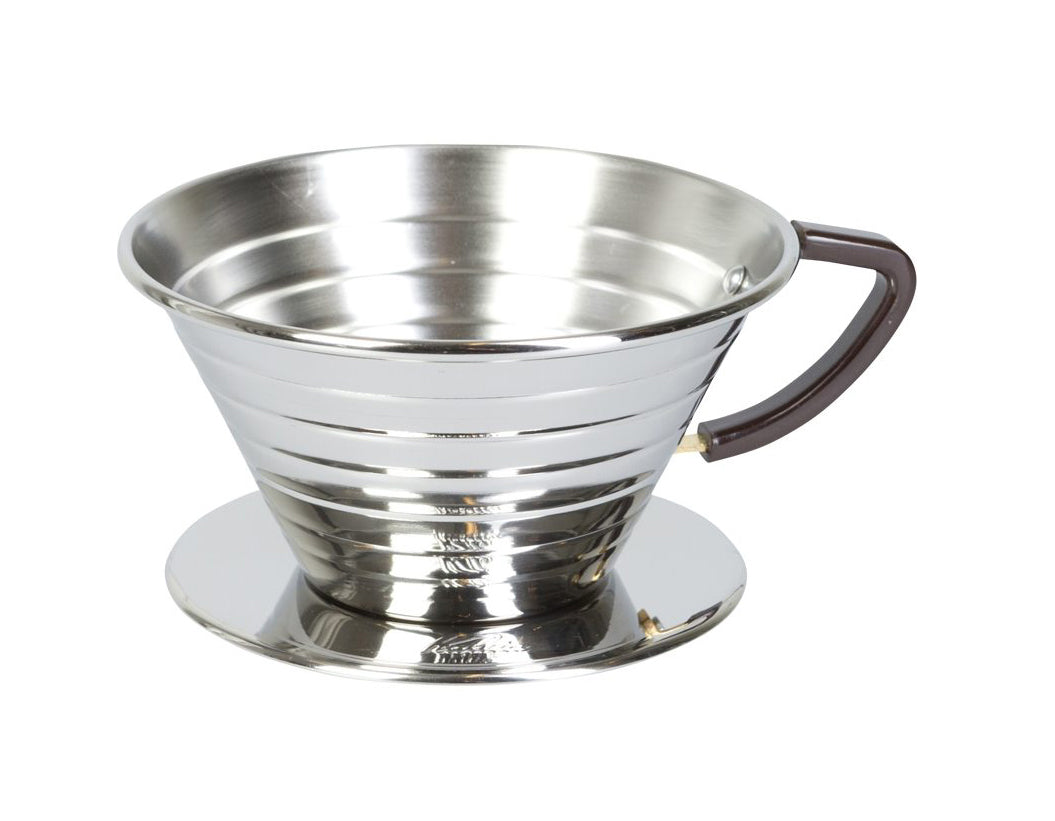 Kalita Wave Stainless steel Dripper #185 - Transcend Coffee