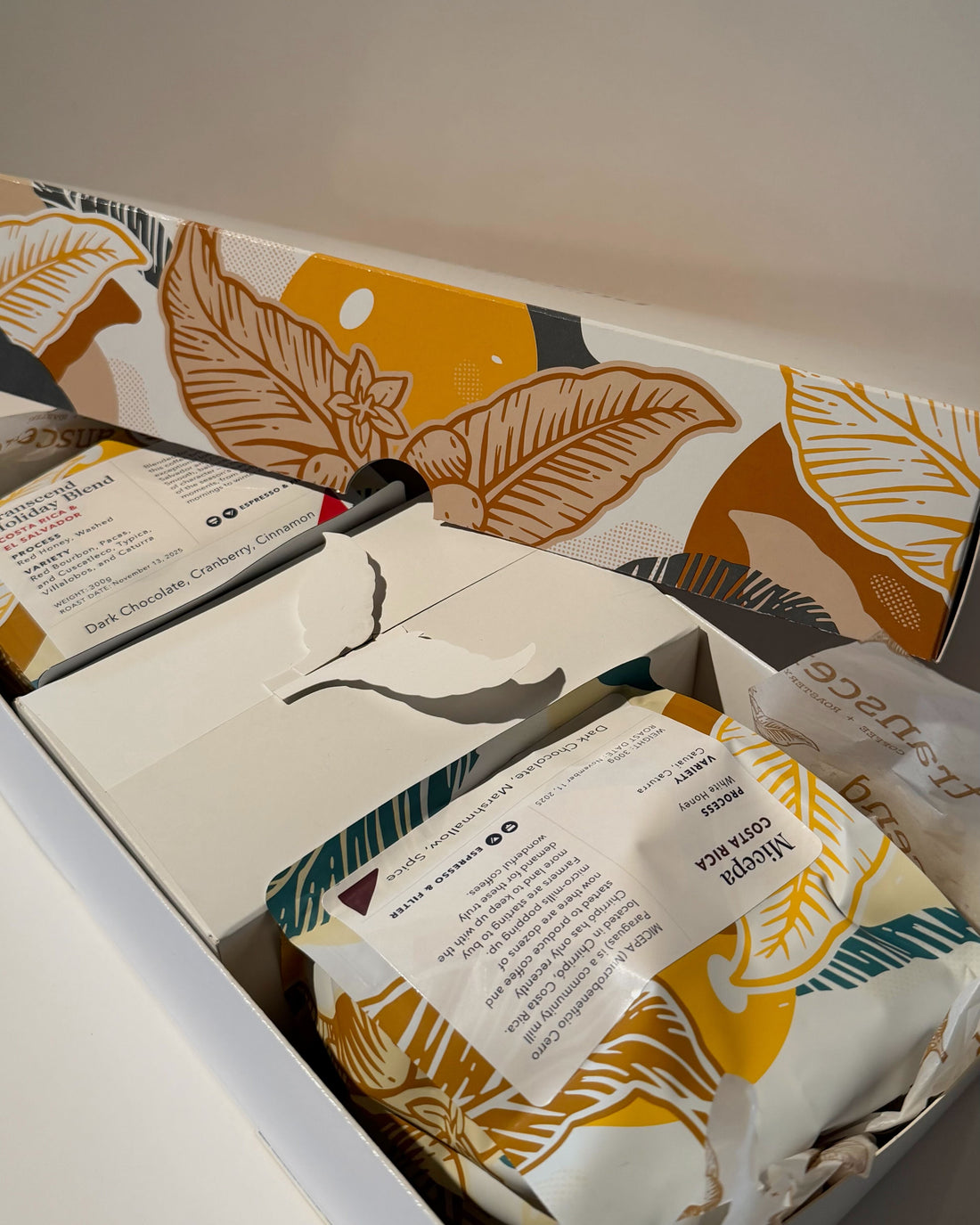 Transcend Coffee gift box
