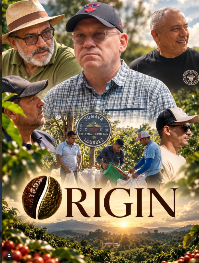 ORIGIN documentary featuring Poul Mark and Sumava coffee farm in Costa Rica